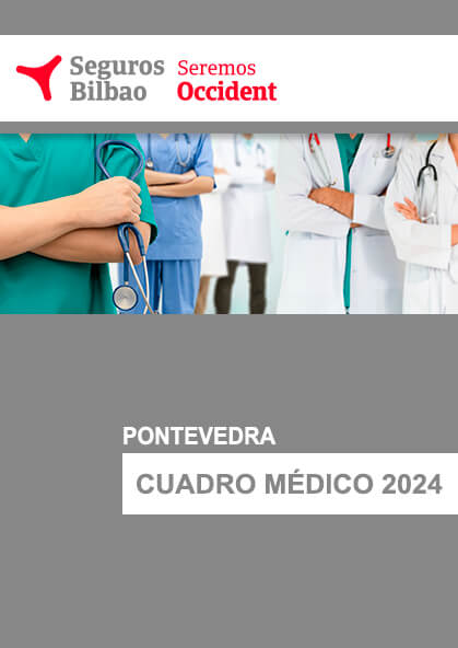 Cuadro médico Seguros Bilbao Pontevedra 2024