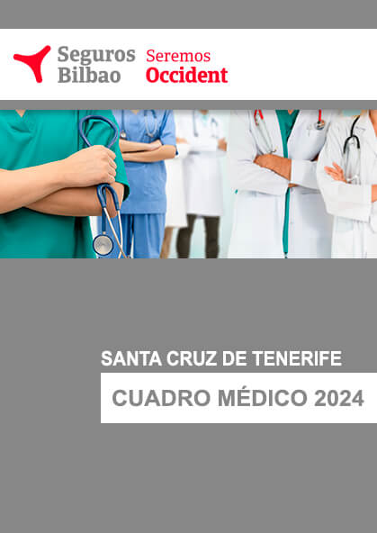 Cuadro médico Seguros Bilbao Santa Cruz de Tenerife 2024