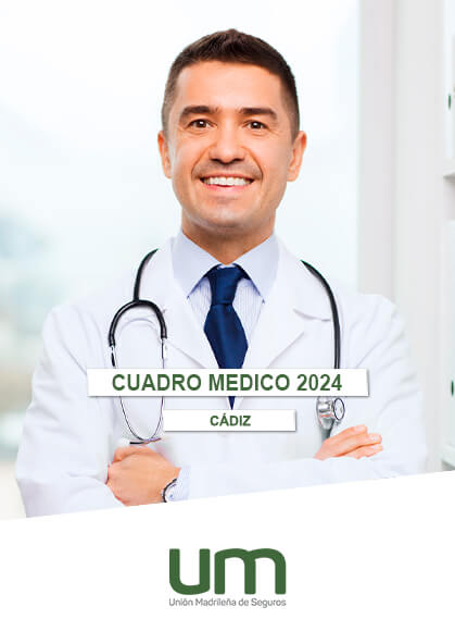 Cuadro médico Unión Madrileña (UM Seguros) Cadiz 2022