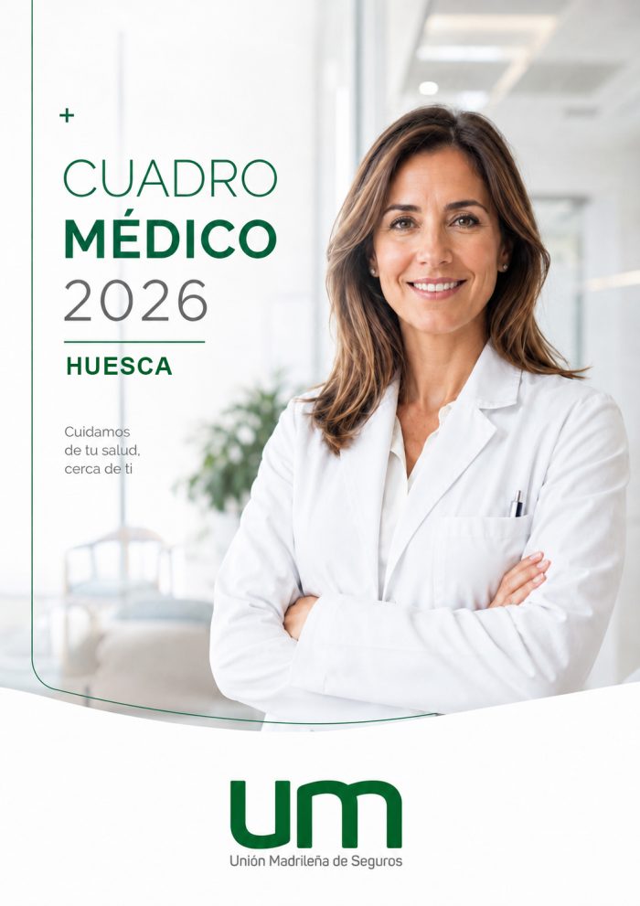 Cuadro médico Unión Madrileña (UM Seguros) Huesca 2026