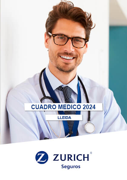 Cuadro médico Zurich Salud Lleida 2024